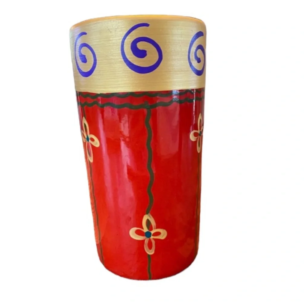 Pier 1 Imports Redware Italian Pottery 8.5